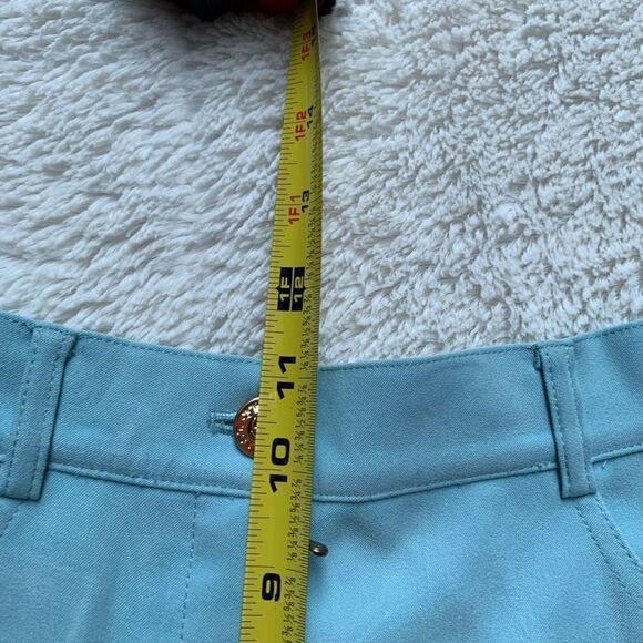 St John Sport by Marie Gray Turquoise Dress Pants - Picture 7 of 8